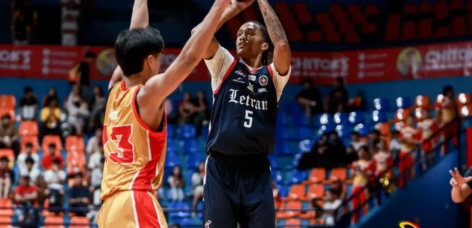 Player shooting the basketball during a game