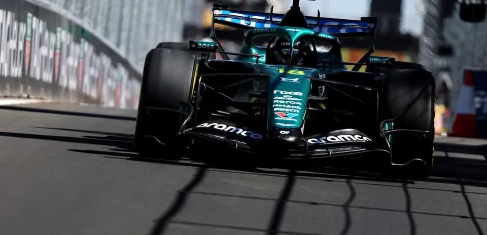 Formula 1 car racing on track during event