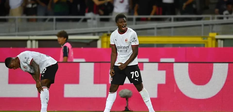 Player celebrating after scoring during a match