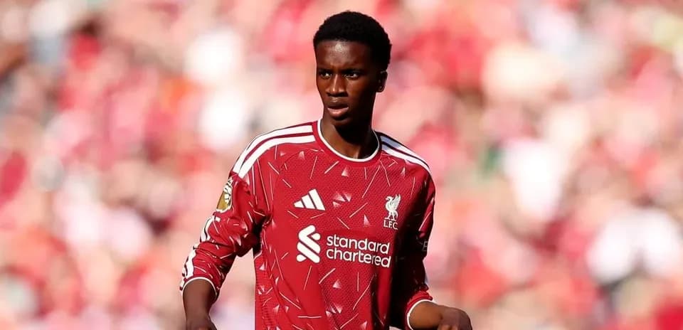 Player in Liverpool kit during match action