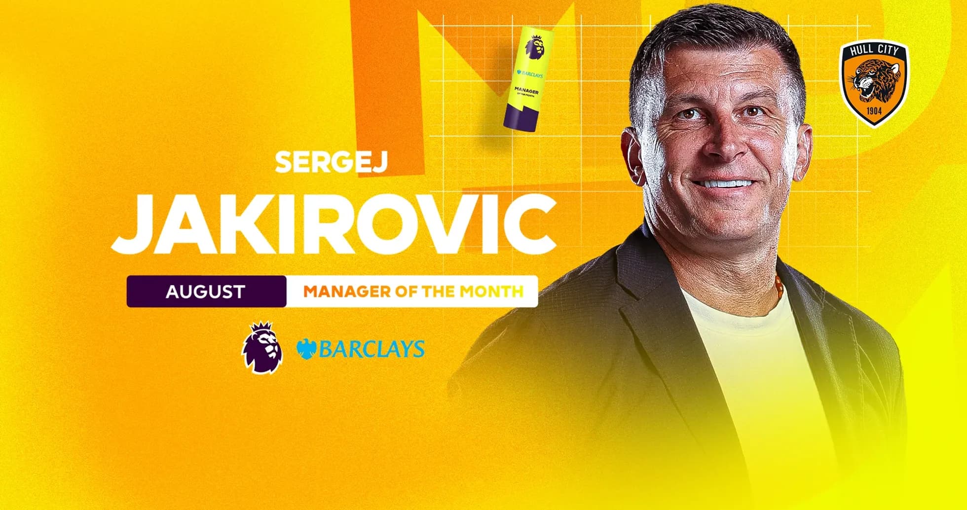 Sergej Jakirovic named August Manager of the Month