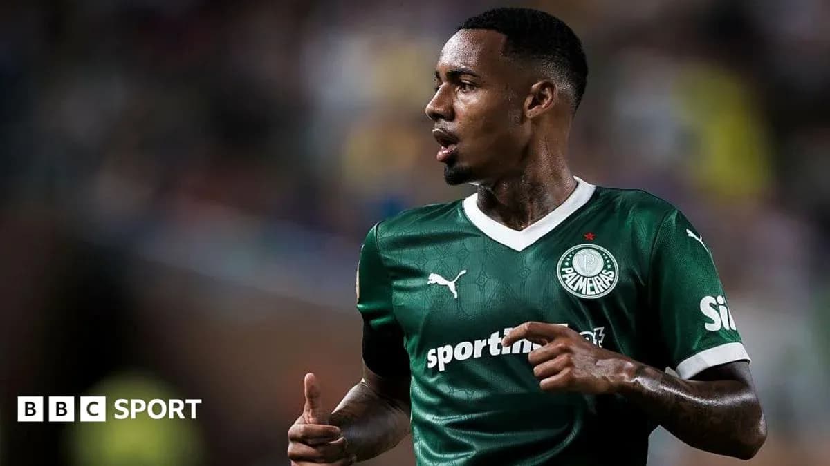 Player in Palmeiras jersey celebrating during match