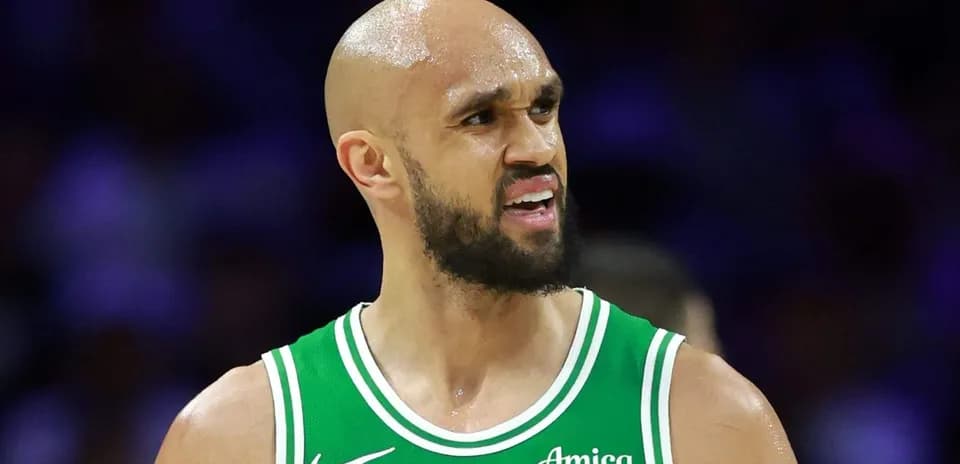 Player in green jersey reacting during game