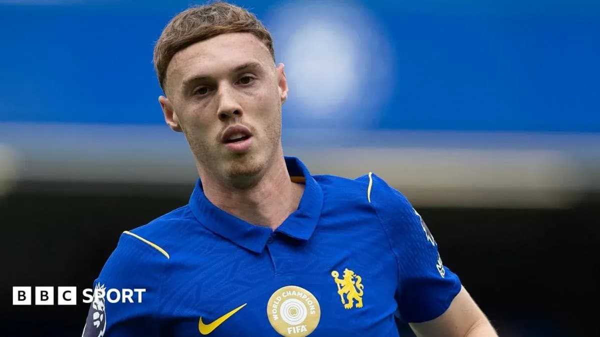 Chelsea player in blue kit during match