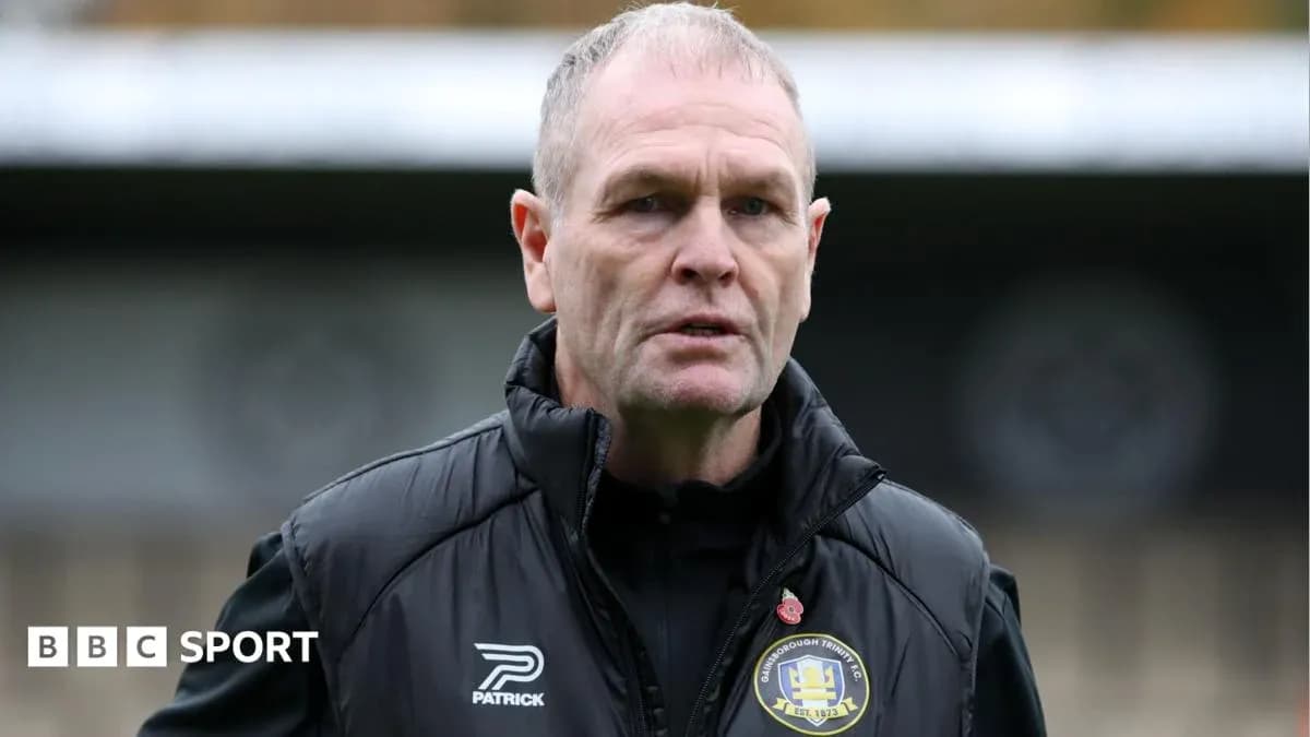Manager speaking during a match day preparation
