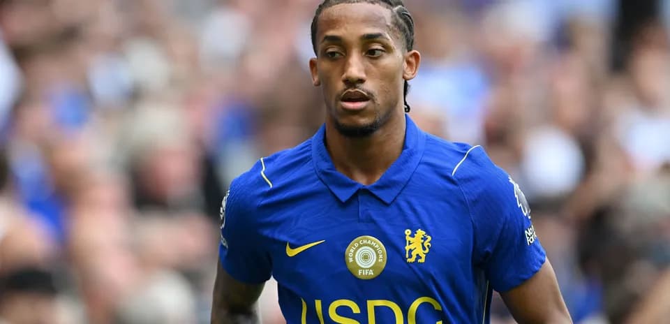 Chelsea player in blue kit during match