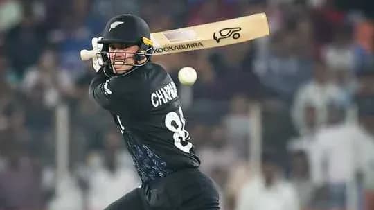 Batsman hitting the ball during cricket match Batsman hitting the ball during cricket match