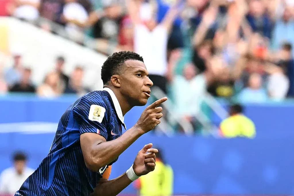 Player celebrating after scoring a goal during match Player celebrating after scoring a goal during match