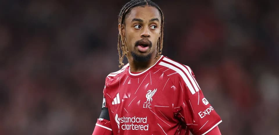 Liverpool player in red kit during match