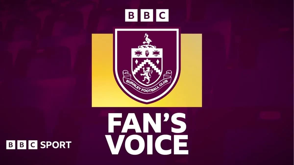 Burnley Football Club logo with BBC Sport branding