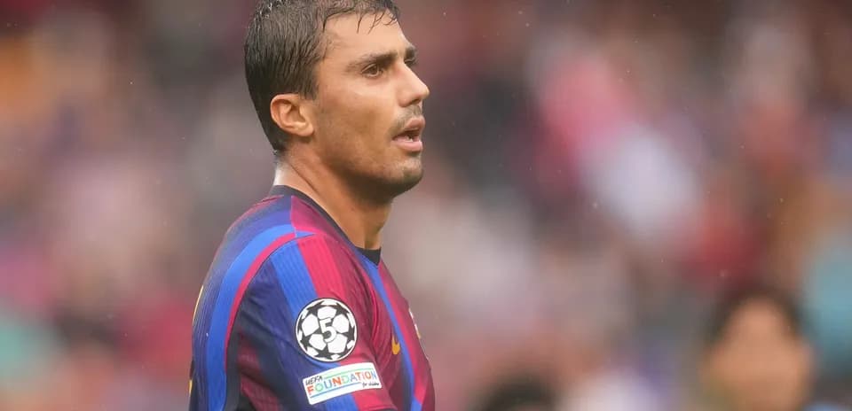 Barcelona player in UEFA Champions League match
