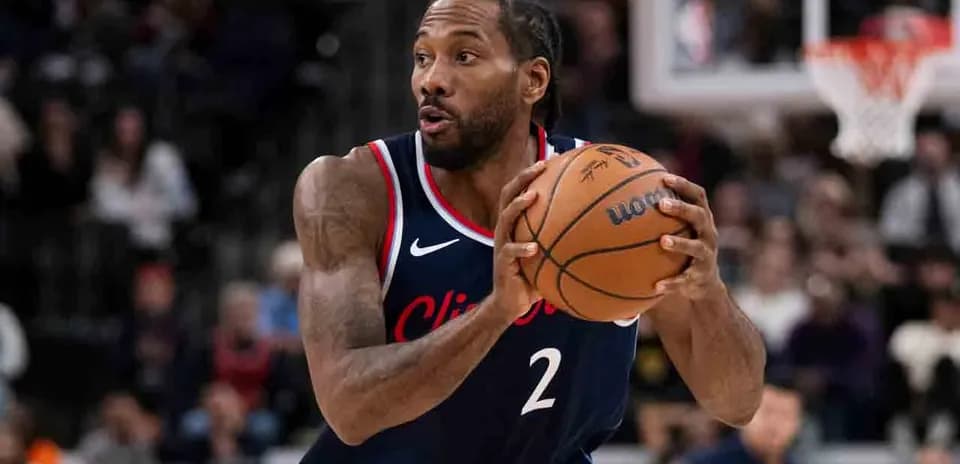 Player dribbling basketball during a game