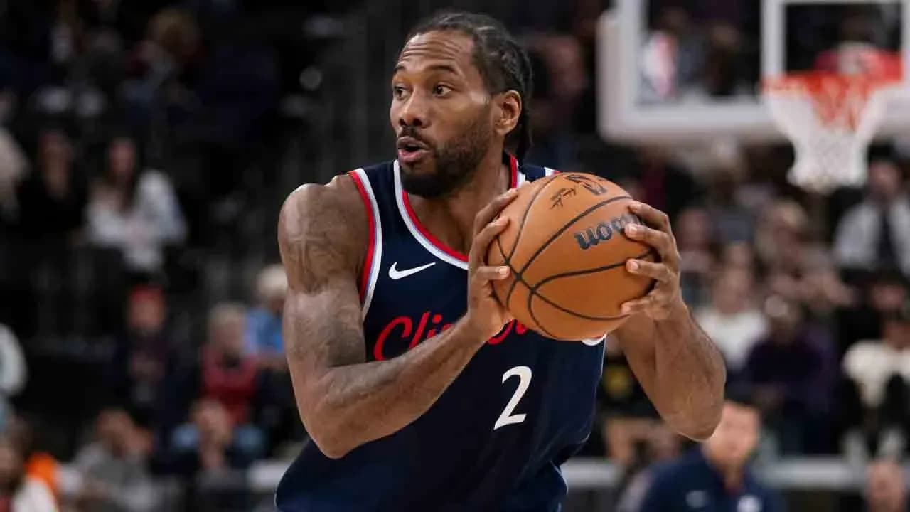 Player dribbling basketball during a game