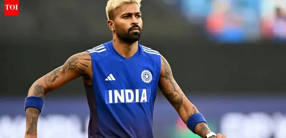 Player warming up in India training kit