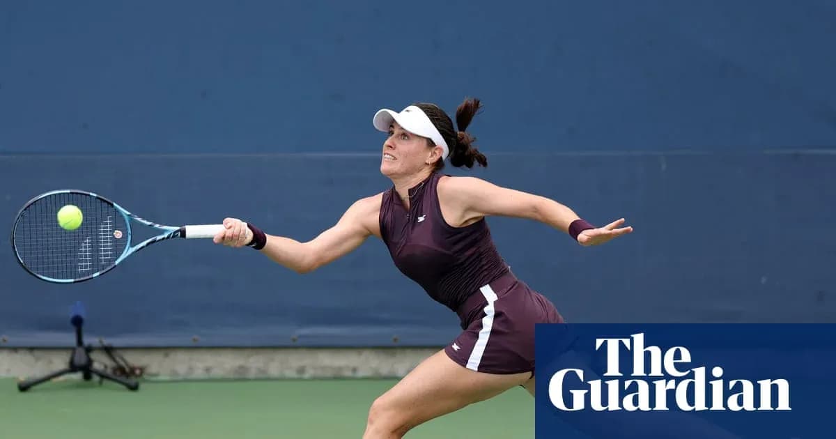 Player returning a tennis ball during a match Player returning a tennis ball during a match