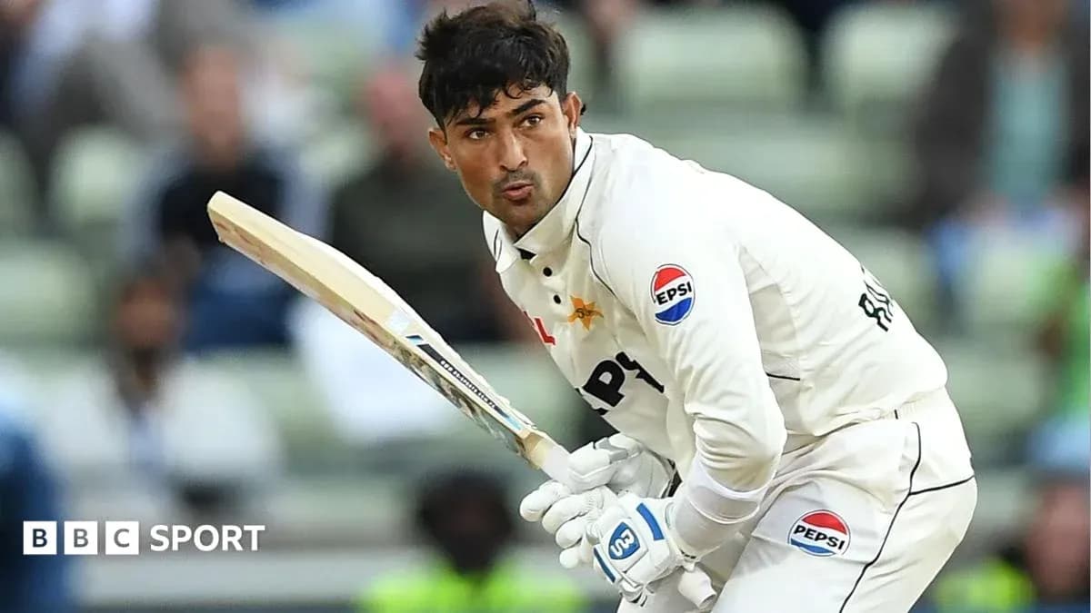 Batsman preparing to hit the ball during match Batsman preparing to hit the ball during match