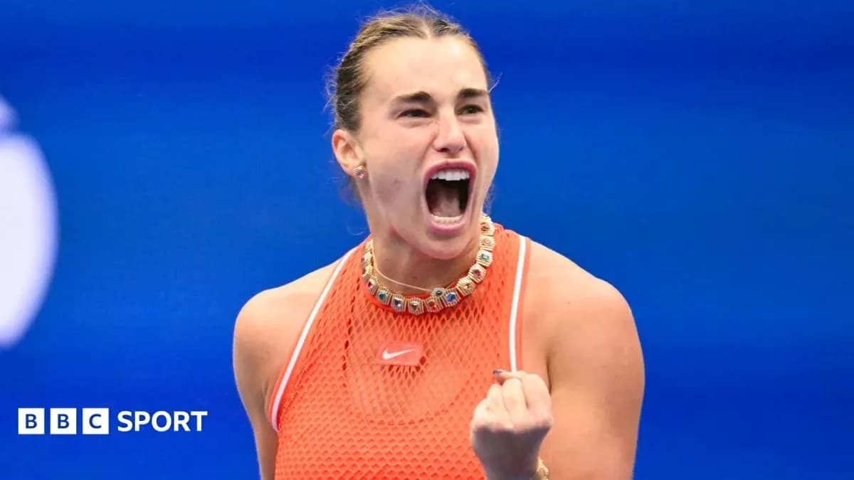 Female tennis player celebrating on the court Female tennis player celebrating on the court