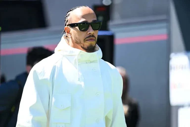 Lewis Hamilton arriving at the event wearing sunglasses Lewis Hamilton arriving at the event wearing sunglasses