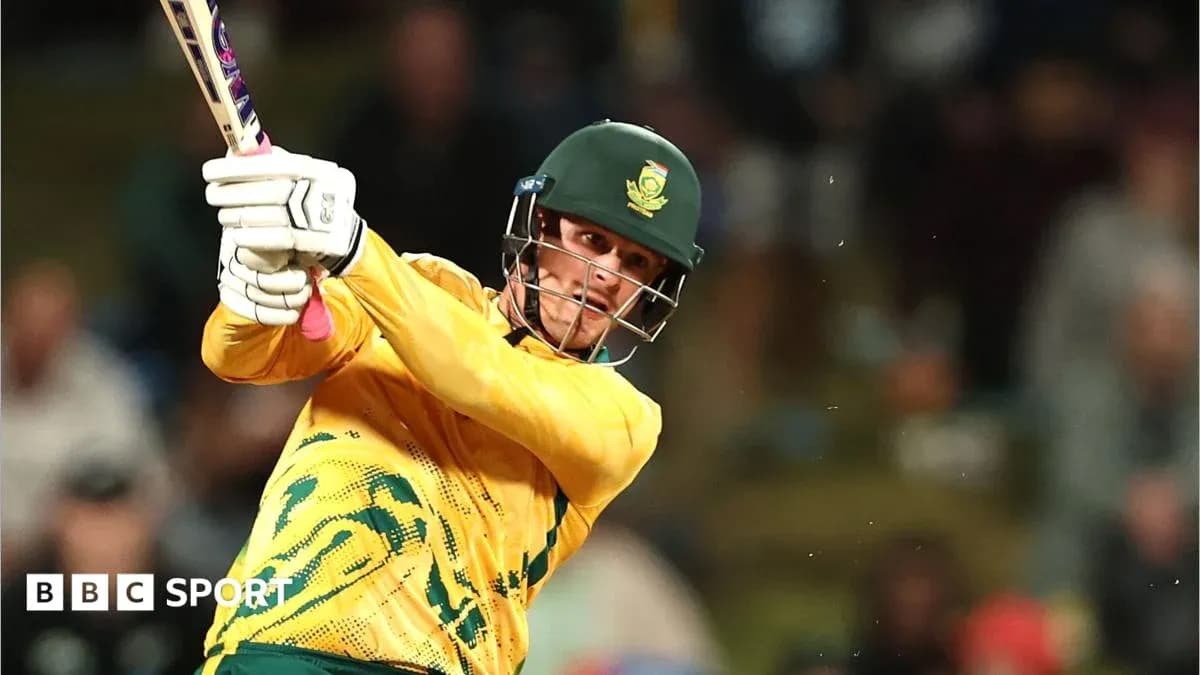 Batter hitting a ball during a cricket match Batter hitting a ball during a cricket match